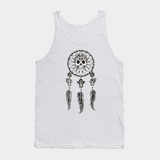 Dream catcher sugarskull day of the dead. Tank Top